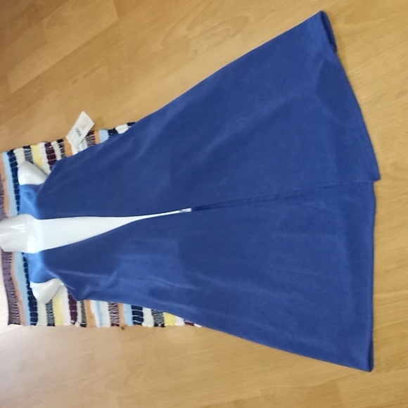 LulaRoe Joy Purple Knit Duster Vest - Picture 7 of 12